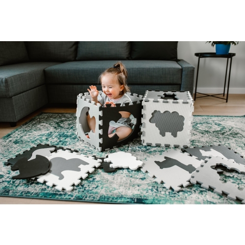 Puzzle Piankowe Mata  HAPPY Zoo  Kidwell 5842